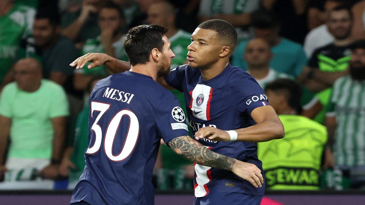 Champions League | Mbappe, Messi, Neymar Rescue PSG Against Maccabi ...